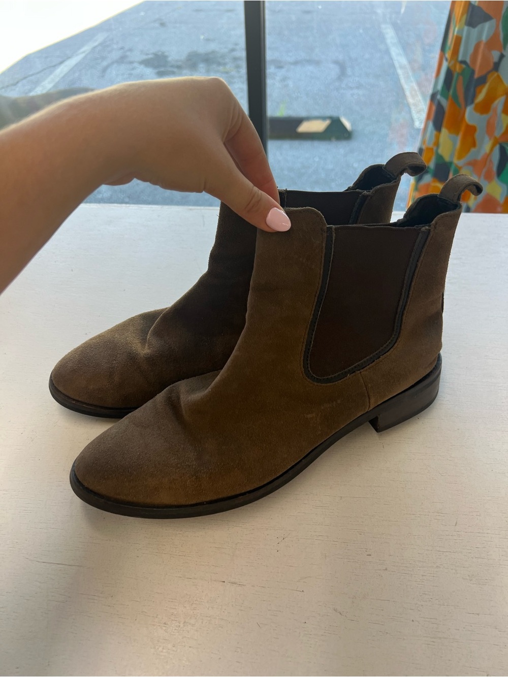 Thursday Boot Company Women's Chelsea Boot - Brown Suede
